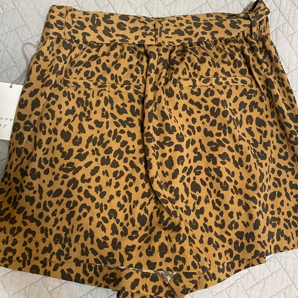 Animal Print Shorts